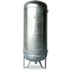 Réservoir d'air vertical galvanisé 200 L 11 Bar ABAC 4101000902