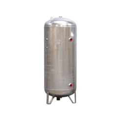 Réservoir d'air vertical 1500 L, 15 bar, en acier galvanisé à chaud, équipé NUAIR 424150015E