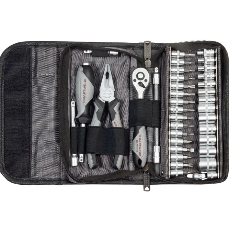 Sacoche d'outils Basic Line, 36 pièces - KRAFTWERK 208.103.000