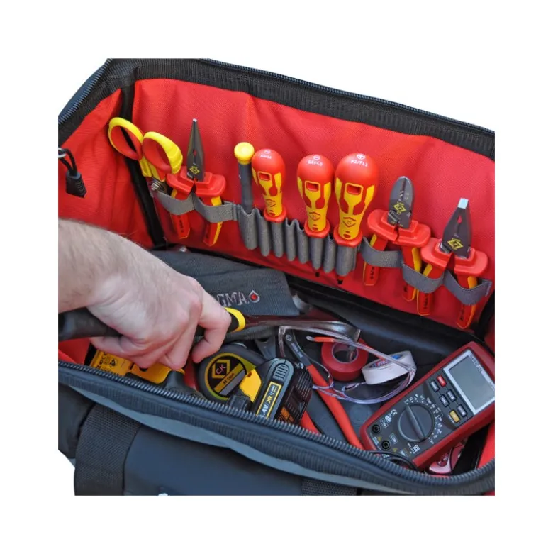 Sac à outils en polyester étanche à bandoulière taille M C.K Magma MA2627A