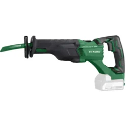 Scie sabre 120 mm 18 V 5.0Ah sans batterie ni chargeur en carton HIKOKI - CR18DBLW4Z