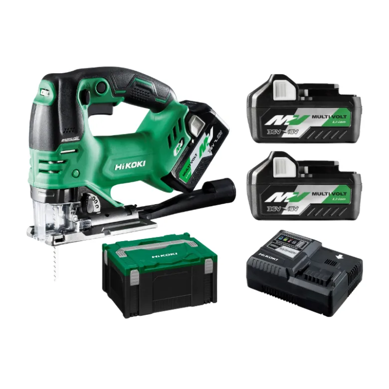 Scie Sauteuse 160mm, 2 Batteries 36V 2.5Ah, Chargeur, Hitcase HIKOKI - CJ36DAWRZ