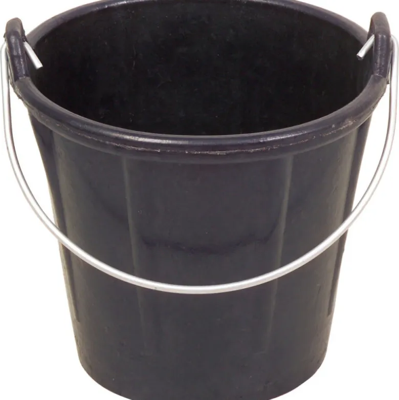 Seau caoutchouc synthétique noir - 11L KS TOOLS 140.0037