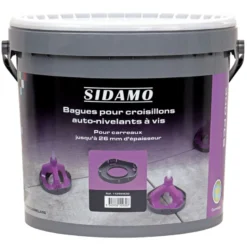 Seau de 300 Bagues Anti-friction pour Système Auto-Nivelant à Vis SIDAMO - 11255930