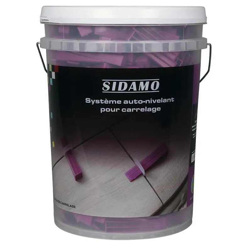 Seau de 500 cales auto-nivelantes pour croisillons SIDAMO 11255048