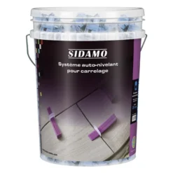 Seau de croisillons auto-nivelants 2 mm 1000 pièces SIDAMO 11255303
