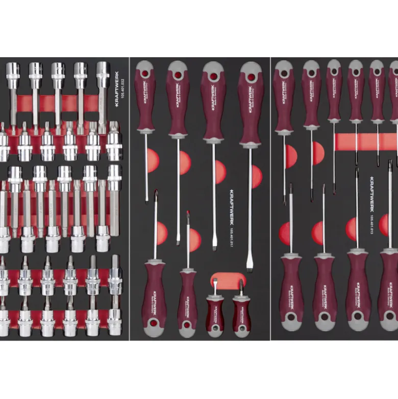 Servante BT700 Pro 8 tiroirs + Composition 236 outils KRAFTWERK - 102.470.510