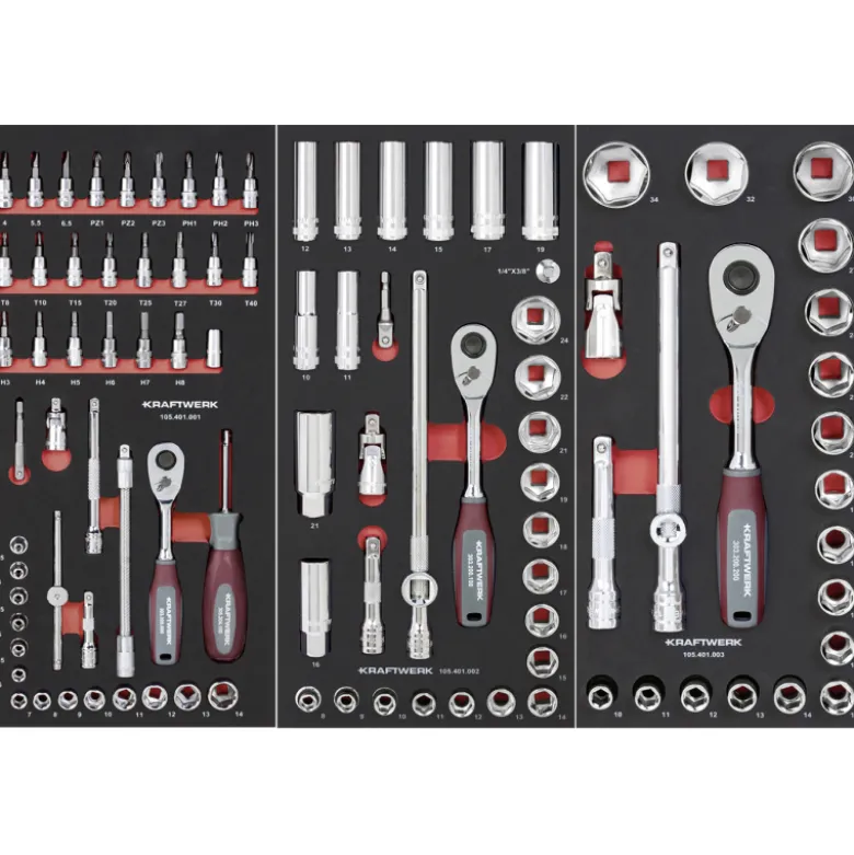 Servante BT700 Pro 8 tiroirs + Composition 236 outils KRAFTWERK - 102.470.510