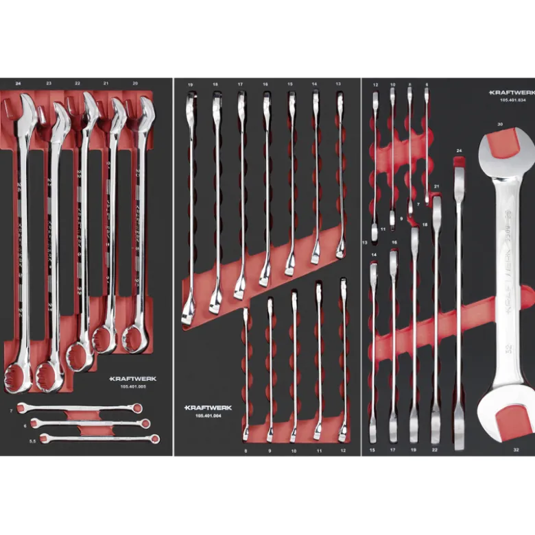 Servante BT700 Pro 8 tiroirs + Composition 236 outils KRAFTWERK - 102.470.510