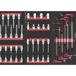 Servante BT700 PRO 8 tiroirs + Composition 296 outils KRAFTWERK - 102.118.108