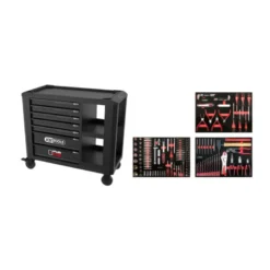 Servante d'atelier One by One 7 tiroirs avec 264 outils KS TOOLS - 823.7134F