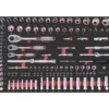 Servante d'atelier Pro line PT800 7 tiroirs équipée de 189 pièces KRAFTWERK 102.417.005