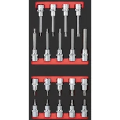 Servante d'atelier Pro line PT800 7 tiroirs équipée de 283 pièces KRAFTWERK 102.417.009
