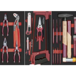 Servante d'Atelier PT800 7 Tiroirs PRO 278 Pièces Kraftwerk - 102.417.011