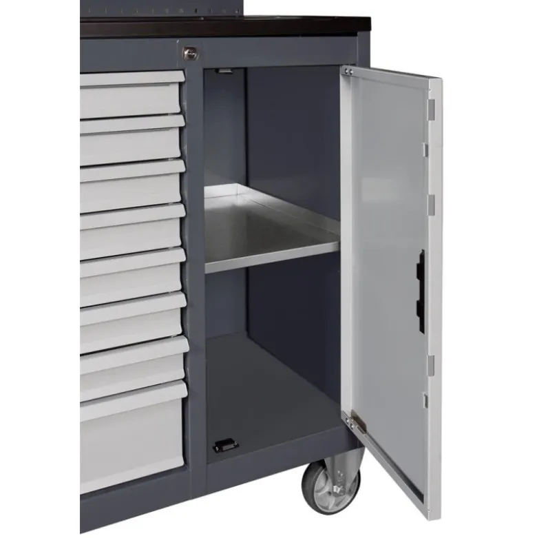 Servante d'atelier 8 tiroirs + 1 armoire BT1100 KRAFTWERK - 101.318.100