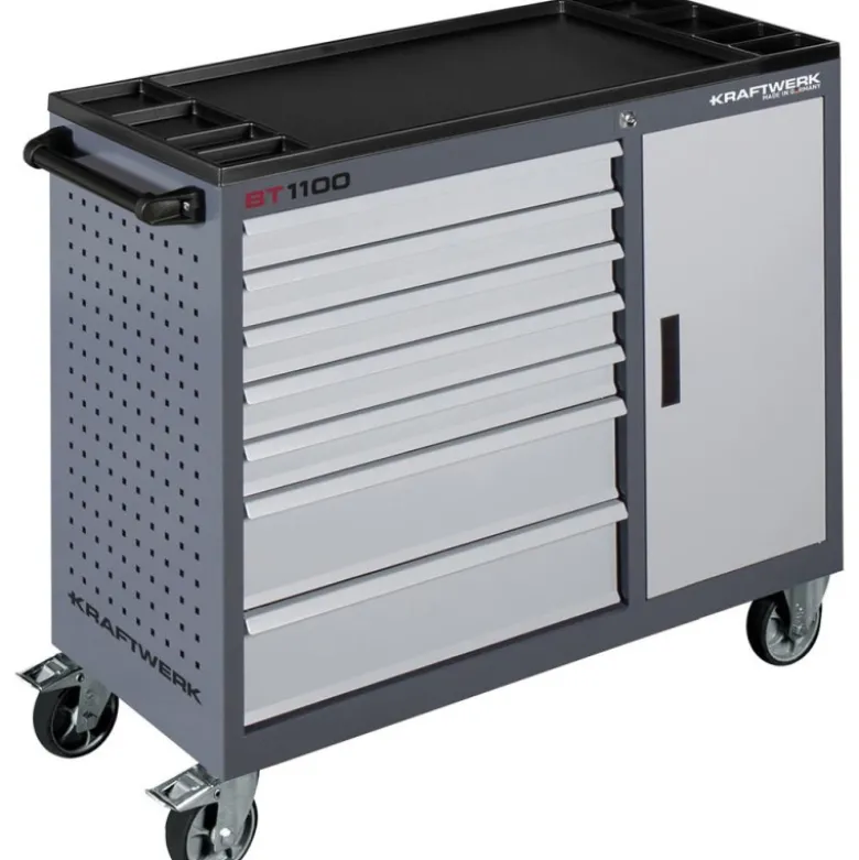 Servante d'atelier 7 tiroirs + 1 armoire BT1100 KRAFTWERK - 101.317.100
