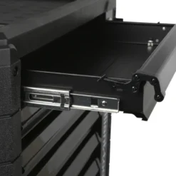 Servante d'atelier 7 tiroirs avec porte latérale noire BRILLIANT TOOLS - BT152800