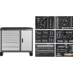 Servante d'atelier, 7 tiroirs, 300 pcs KRAFTWERK - BT1100