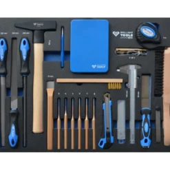 Servante d'atelier 7 tiroirs équipée de 347 outils BRILLIANT TOOLS - BT153347