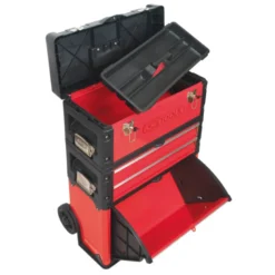 Servante mobile en métal et PVC à 4 compartiments Ks Tools 850.0340