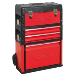Servante mobile en métal et PVC à 4 compartiments Ks Tools 850.0340