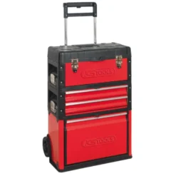 Servante mobile en métal et PVC à 4 compartiments Ks Tools 850.0340