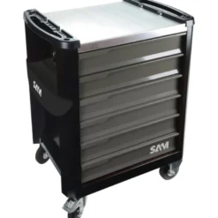Servante 30n - 6 tiroirs - grise - mecanique - 242 outils SAM - CPP-242PM