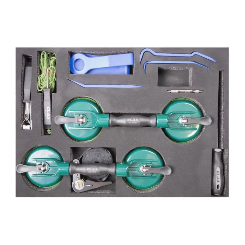 Servante Réparation Pare Brise 135pcs 6 tiroirs Clas - EG 9988