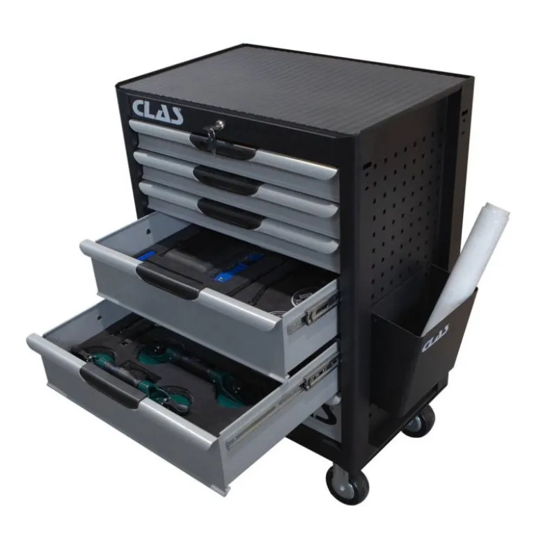 Servante Réparation Pare Brise 135pcs 6 tiroirs Clas - EG 9988
