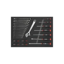 Servante Servi-630N - 6 Tiroirs - 200 Outils - Maintenance Industrielle Sam Outillage - Cpp-200M4