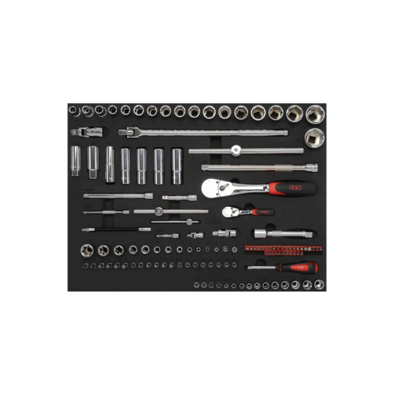 Servante Servi-630N - 6 Tiroirs - 200 Outils - Maintenance Industrielle Sam Outillage - Cpp-200M4