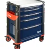 Servante 41 - 5 Tiroirs - Bleue - Plateau Inox Sam Outillage - 415Hb