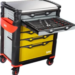 Servante 41 - 6 Tiroirs - 242 Outils - Carrosserie Sam Outillage - Cpp-242Ren
