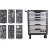 Servante 6 tiroirs + 154 outils CLAS EG 6154