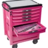 Servante 40 - 7 Tiroirs - Plateau Aluminium Sam Outillage - Servi-740-Fme