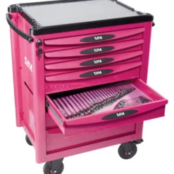 Servante 40 - 7 Tiroirs - Plateau Aluminium Sam Outillage - Servi-740-Fme