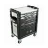 Servante 41 - 6 tiroirs - plateau inox - blanche -STEllantis SAM - 416hw