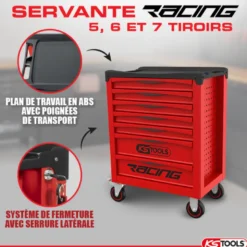 Servante 7 Tiroirs RACING EDITION KS TOOLS 855.0007