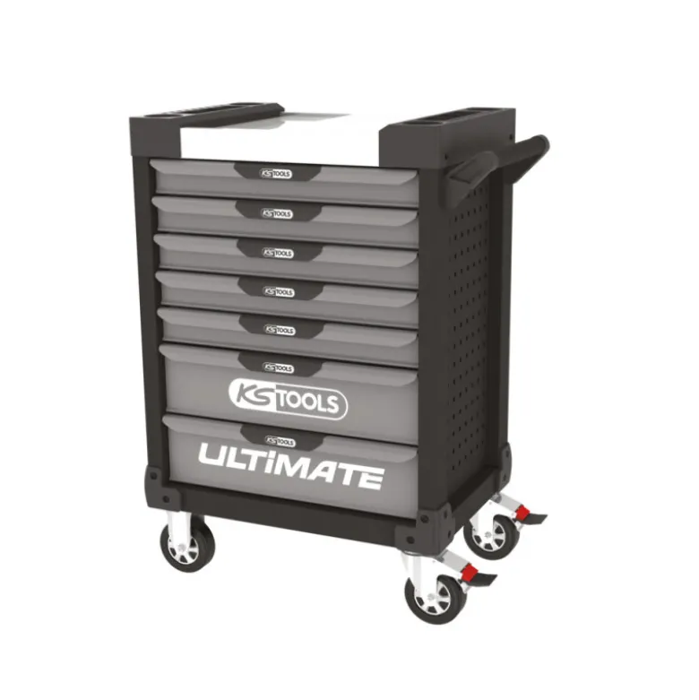 Servante 7 Tiroirs ULTIMATE Grise et Noire KS TOOLS 816.0007