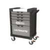 Servante 5 Tiroirs ULTIMATE Grise et Noire KS TOOLS 816.0005