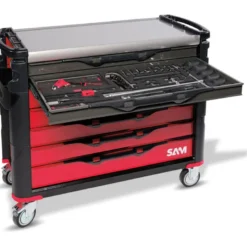 Servante Xxl - 7 Tiroirs - 150 Outils Automobile Sam Outillage - Cpp-Ps