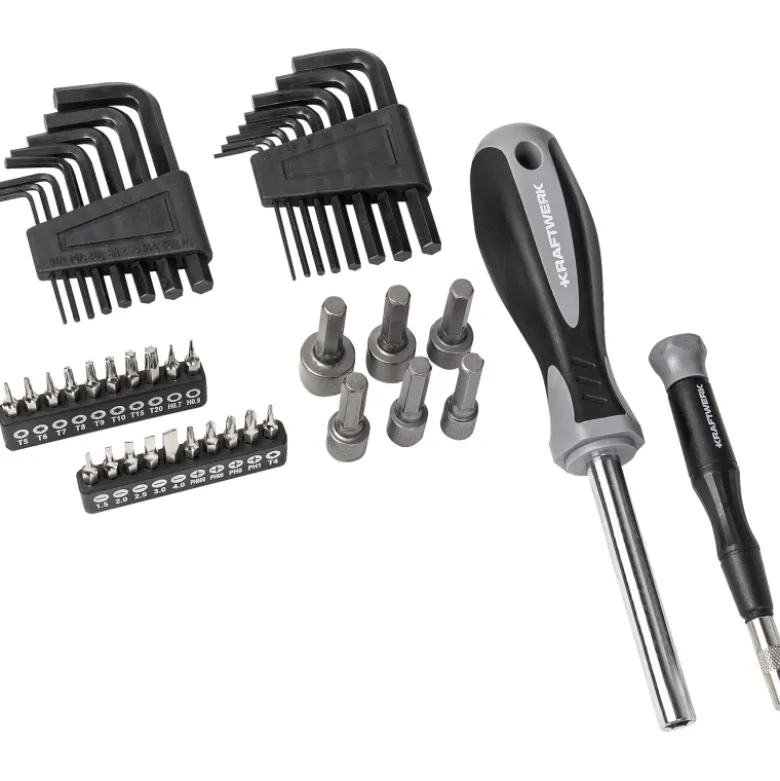 Set de tournevis et embouts 114 pcs KRAFTWERK - 305.306.114