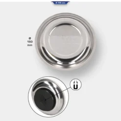 Soucoupe magnétique en inox 150mm BRILLIANT TOOLS - BT691160