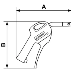 Soufflette à buse OSHA avec effet Venturi Prevost 27102 OSH