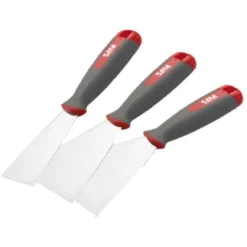 Spatule De Peintre 30 Mm - 50 Mm - 70 Mm - Jeu De 3 SAM Outillage - SP-J3