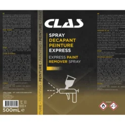 Spray decapant peinture express 500ml CLAS CO 1027