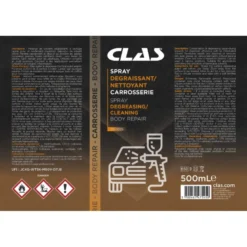 Spray degraissant/nettoyant carrosserie 500ml CLAS CO 1029