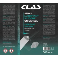 Spray lubrifiant silicone universel 500ml CLAS CO 1030