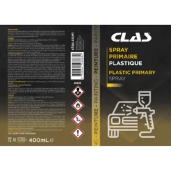 Spray primaire plastique 400ml CLAS CO 1002