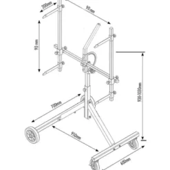 Support de carrosserie CLAS OC 0717